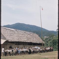 Pak Beng school and pupils