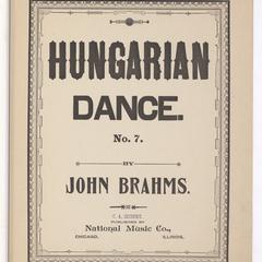 Hungarian dance no. 7