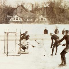 Hockey game on Library Mall?