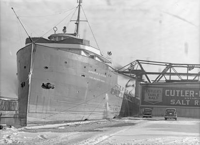 Andrew S. Upson at Cutler Salt Dock