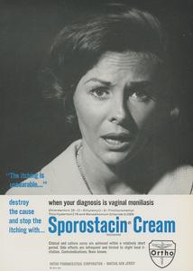 Sporostacin Cream advertisement