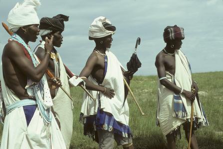 Southern Africa : Domestic Activities : four Xhosa men