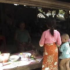 Children buying food