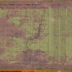 [Public Land Survey System map: Wisconsin Township 36 North, Range 07 West]