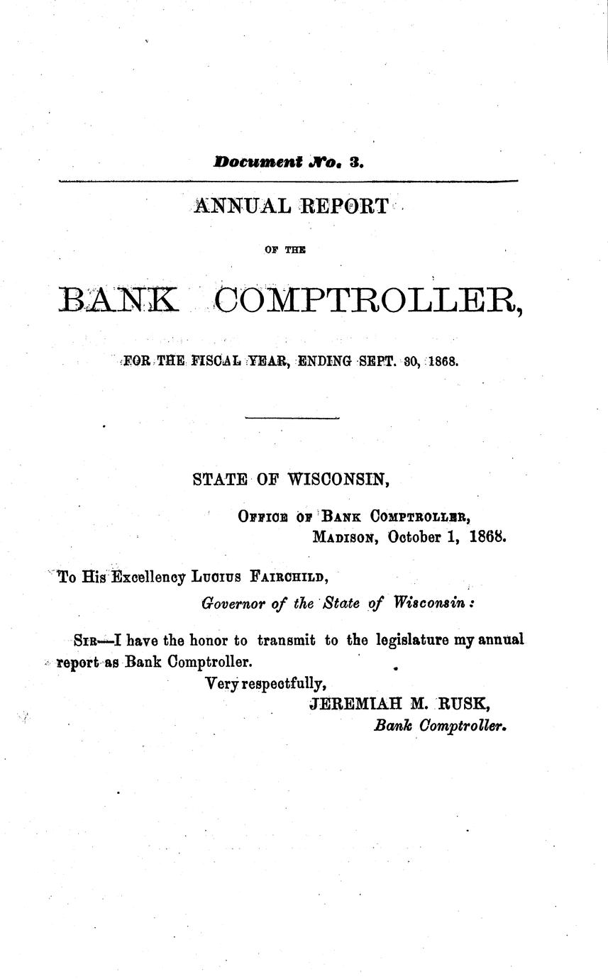 Message of Lucius Fairchild, governor of the state of Wisconsin, and documents