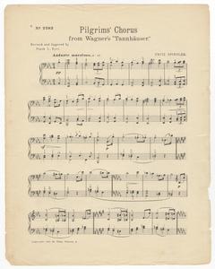 Pilgrims' chorus from Wagner's "Tannhäuser"