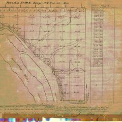 [Public Land Survey System map: Wisconsin Township 10 North, Range 06 West]