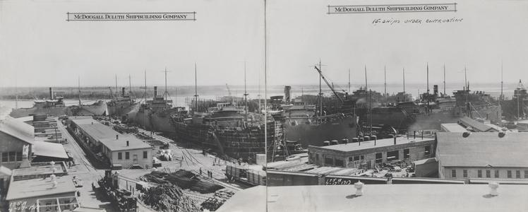 Fifteen ships under construction