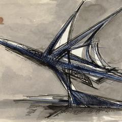 Study for Flying Fish