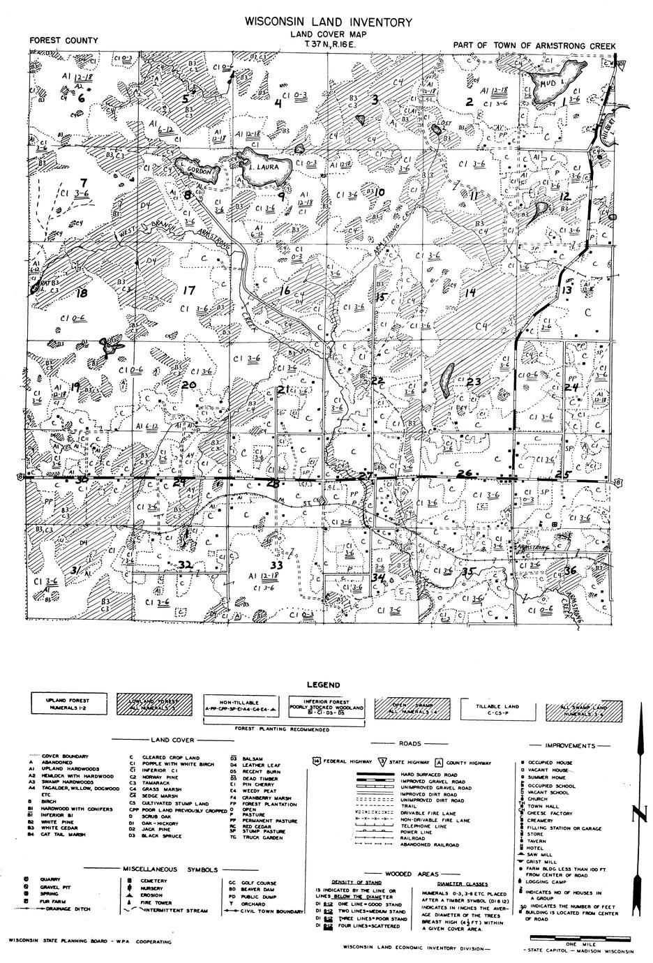 ‎Part of town of Armstrong Creek UWDC UWMadison Libraries