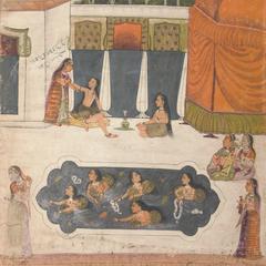 Ladies at Their Baths and at Leisure in a Palace