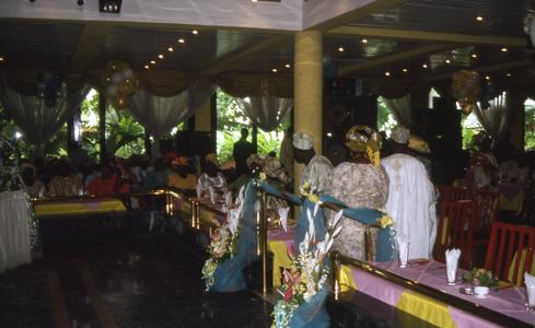 Apara wedding reception guests