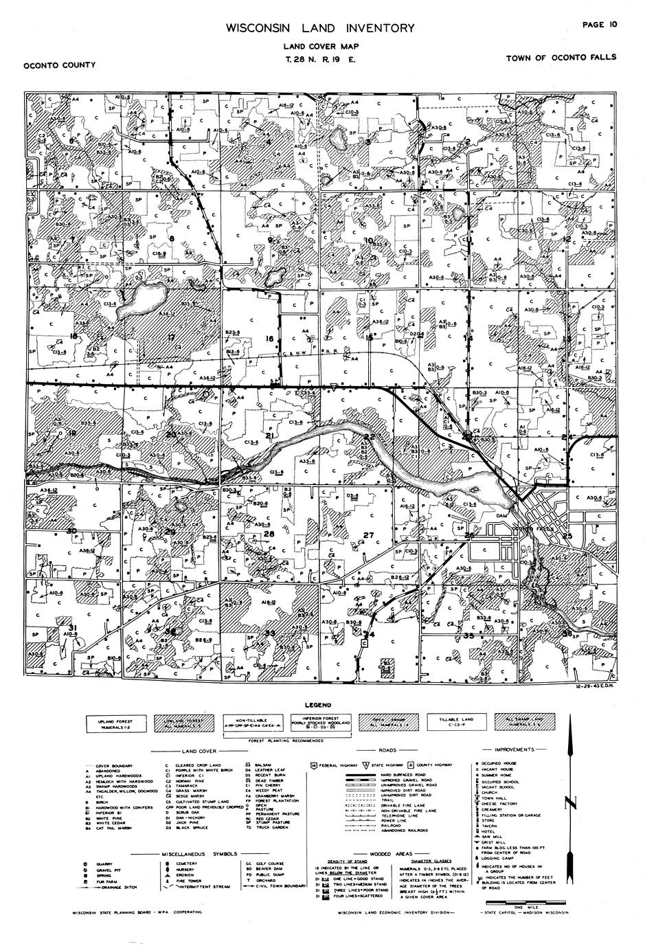 ‎Town of Oconto Falls UWDC UWMadison Libraries