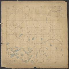 Geological map of area around Watersmeet, Gogebic and Ontonagon Counties, Michigan
