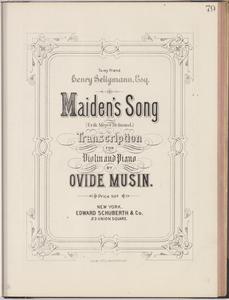 Maiden's song