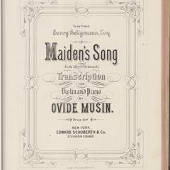 Maiden's song