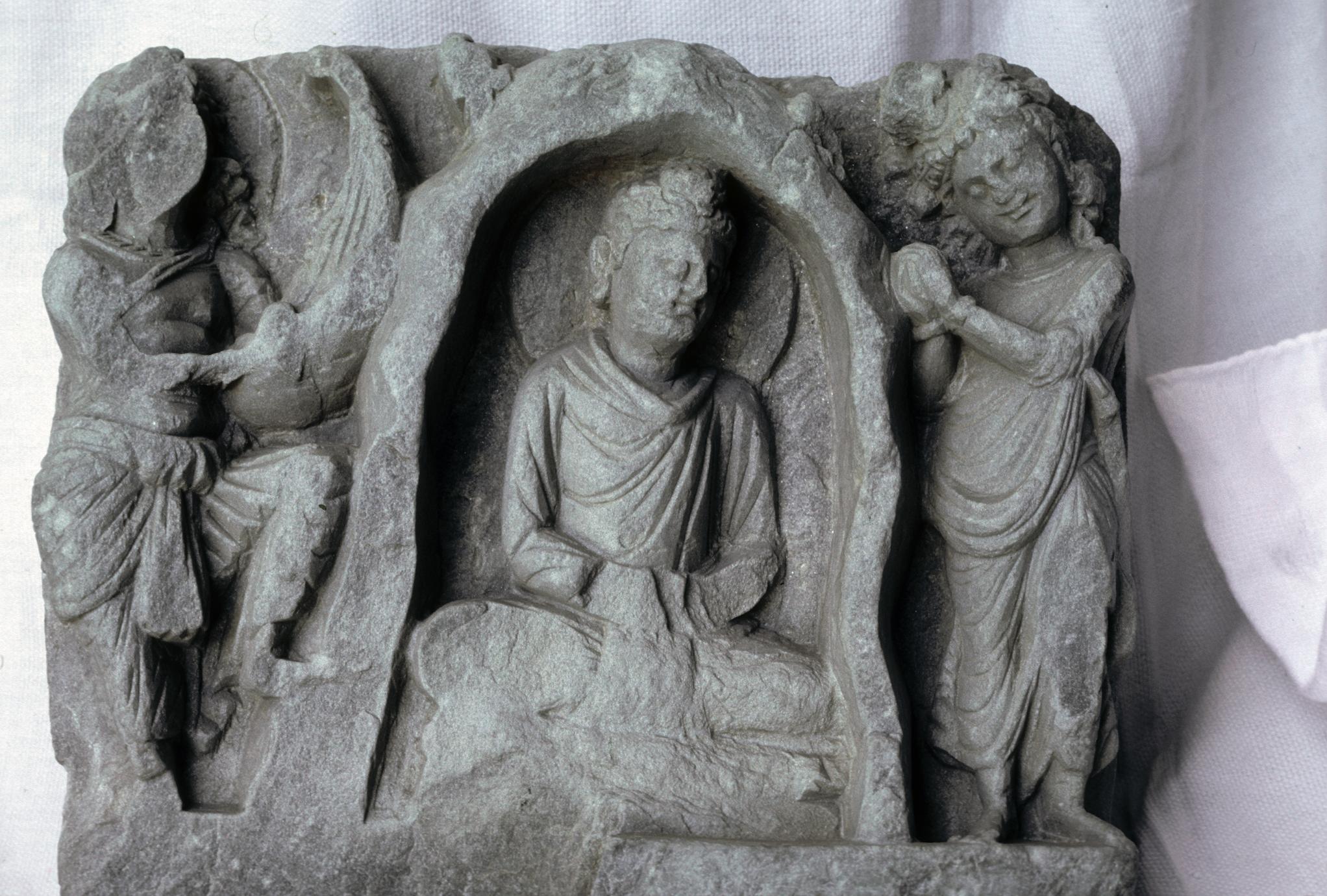 NG313, Visit of Śakra and Pañchāsikha (1 of 4)
