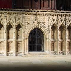 Lincoln Cathedral interior pulpitum