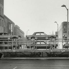 Transporting automobile bodies between plants