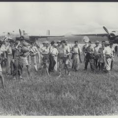 Guerrillas who fought the Japanese, Mindanao, 1945