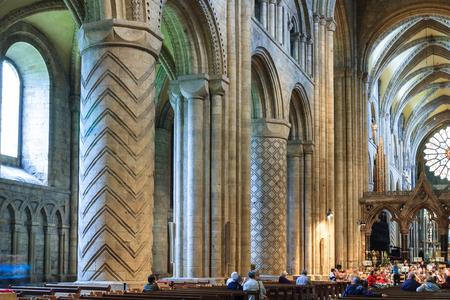 Durham Cathedral north arcade of nave