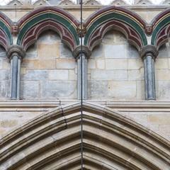 Exeter Cathedral interior presbytery elevation