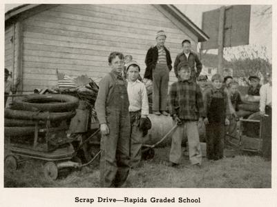 Scrap drive - Rapids Graded School