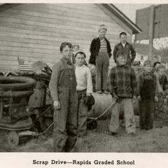 Scrap drive - Rapids Graded School