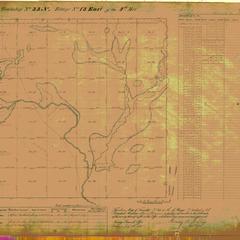 [Public Land Survey System map: Wisconsin Township 33 North, Range 13 East]
