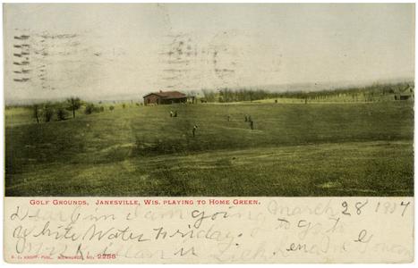 Early golf course in Janesville