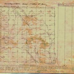 [Public Land Survey System map: Wisconsin Township 13 North, Range 01 West]