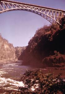 Bridge Over First Gorge at Victoria Falls