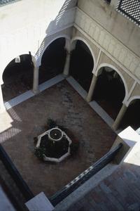 Looking Down on Two Levels of the Serai al-Hamra