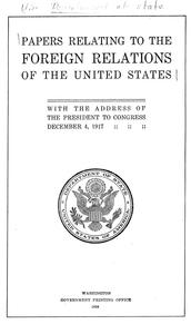 Papers relating to the foreign relations of the United States with