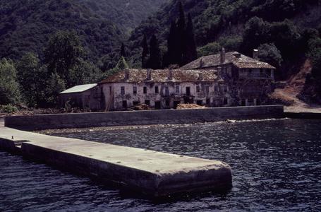 Dock of the Xeropotamou Monastery