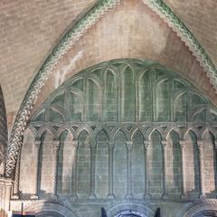 Bristol Cathedral Chapter House west wall