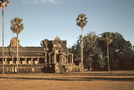 Angkor Wat : temple and trees