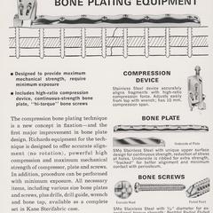 Richards Compression Bone Plating Equipment advertisement