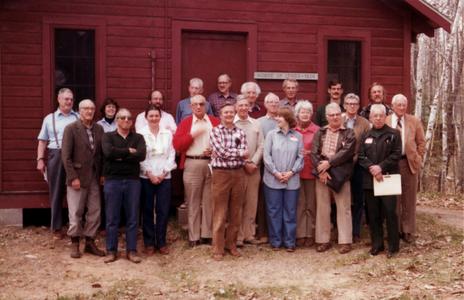 Former and current UW-Madison Limnologists at the 1983 History of Limnology in Wisconsin Conference