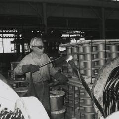 MacWhyte factory employee at work