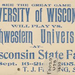 Wisconsin vs. Northwestern