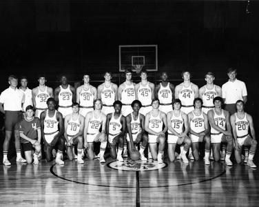 Men's 1973 Basketball team