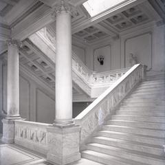 Marble stairs, Wisconsin State Historical Society
