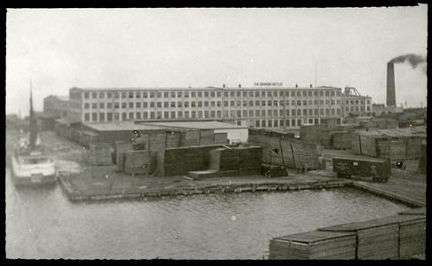 Simmons Company plant - lumber yards and harbor