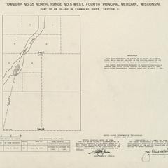 [Public Land Survey System map: Wisconsin Township 35 North, Range 05 West]