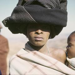 People of South Africa : Xhosa mother and baby