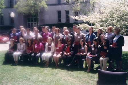 2002 UW-Madison Undergraduate Excellence Award recipients