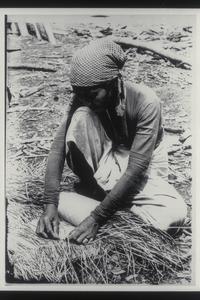 Subano making mat, Sindangan Mindanao, 1926