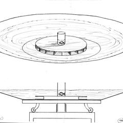 Sketch of sun compass apparatus