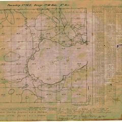 [Public Land Survey System map: Wisconsin Township 27 North, Range 16 East]